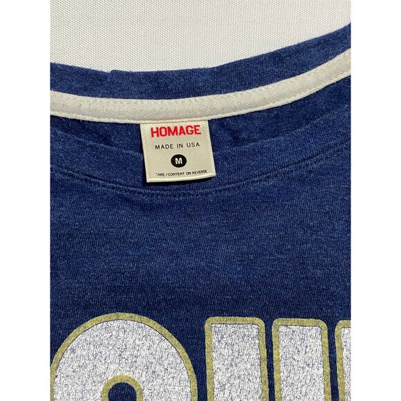 NCAA Homage University of Pittsburgh Panthers T-Shirt Women's Medium - Picture 6 of 6